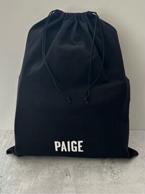 PAIGE Premium Black Cotton Dust Cover Storage Bag 15 x 19